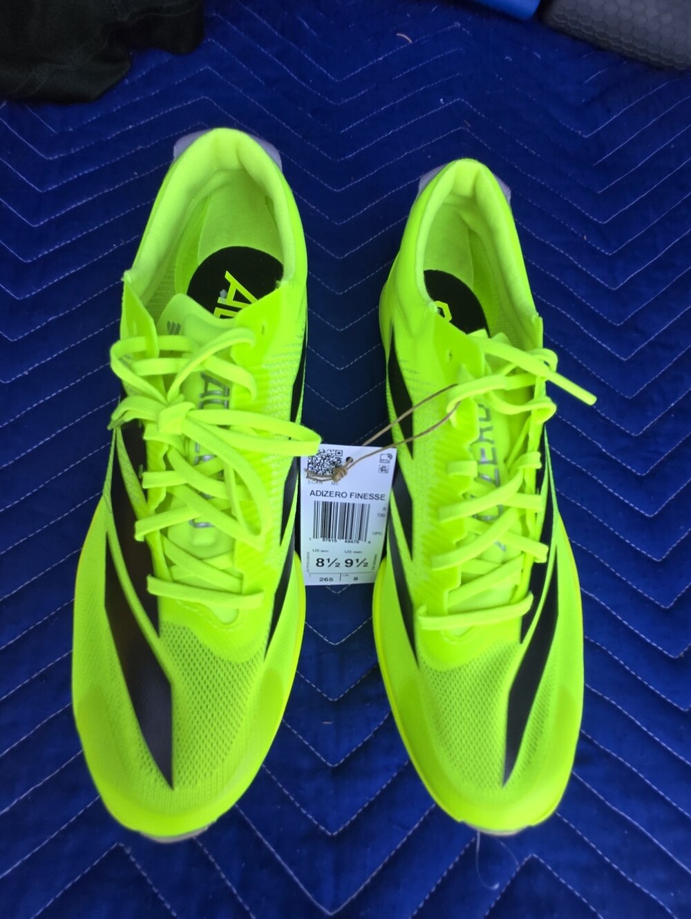 Adidas Unisex Adizero Finesse Elite Track and Field Spikes, M 8.5 or W 9.5